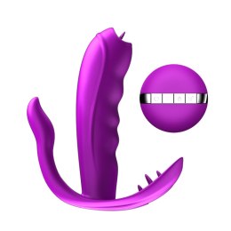 Stymulator silikonowy do majtek Fox USB 7 funkcji z ogrzewaniem