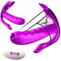 Stymulator silikonowy do majtek Fox USB 7 funkcji z ogrzewaniem