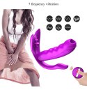 Stymulator silikonowy do majtek Fox USB 7 funkcji z ogrzewaniem