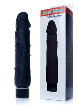 Wibrator realistyczny Cyber Skóra EasyLove czarny 22 cm