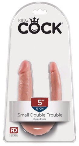 Dildo podwójne King Cock Small 30 cm PVC