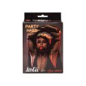 Knebel gumowy Party Hard Love Addict czerwony 4,5 cm