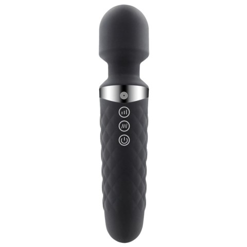 Masażer różdżkowy Alive Be Wanded czarny USB 20 cm
