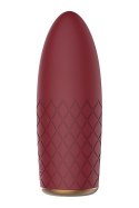 Mini wibrator Marly Romance bordowy silikonowy USB Dream Toys