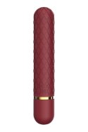 Wibrator kieszonkowy Romance Lizzy bordowy USB