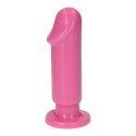 Dildo z przyssawką Toyz4lovers Caio różowe