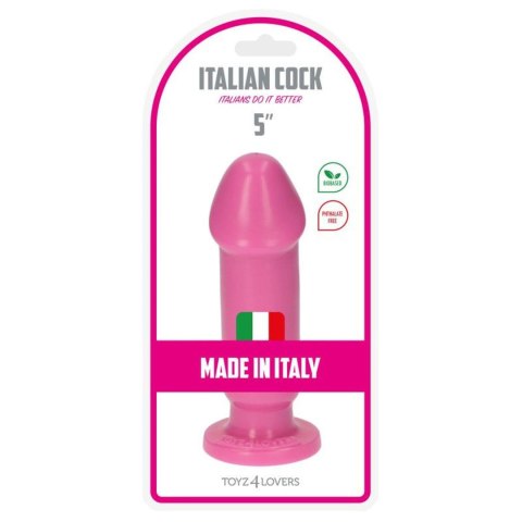 Dildo z przyssawką Toyz4lovers Caio różowe