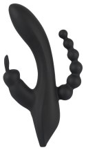 Wibrator króliczek Sweet Smile potrójny USB 20,8 cm