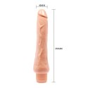 Wibrator cielisty Baile Barbara Dryad 18 cm miękka skóra