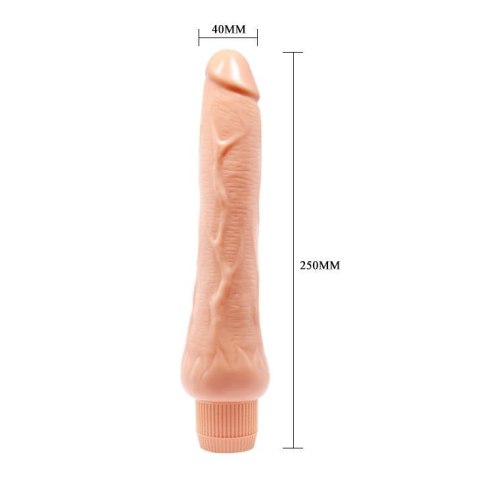 Wibrator cielisty Baile Barbara Dryad 18 cm miękka skóra