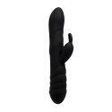 Wibrator króliczek Alive Twister z obrotami czarny USB 23 cm