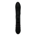 Wibrator króliczek Alive Twister z obrotami czarny USB 23 cm