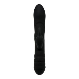 Wibrator króliczek Alive Twister z obrotami czarny USB 23 cm