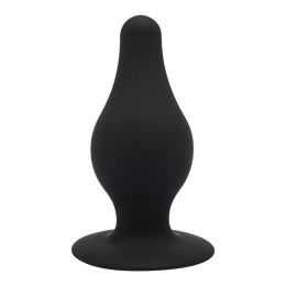 Korek analny silikonowy Silexd Model 2 L czarny 10 cm