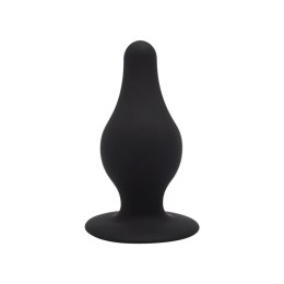 Korek analny silikonowy Silexd Model 2S czarny 7cm