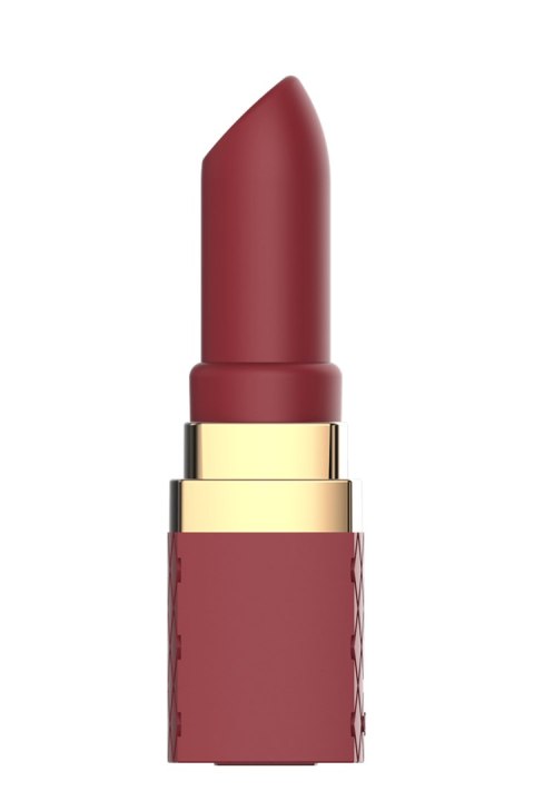 Mini wibrator Romance Stacey bordowy USB silikonowy