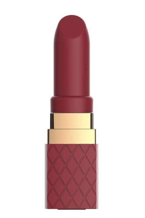 Mini wibrator Romance Stacey bordowy USB silikonowy