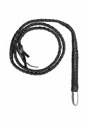 Bicz pleciony Ouch Twisted Whip czarny