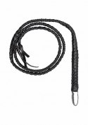 Bicz pleciony Ouch Twisted Whip czarny