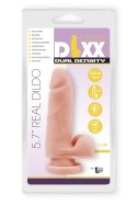Dildo dwugęstościowe Mr Dixx realistyczne 14,5 cm TPE