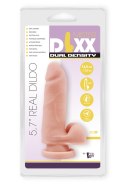 Dildo dwugęstościowe Mr Dixx realistyczne 14,5 cm TPE