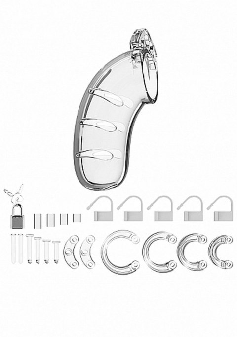 Klatka cnoty ManCage Model 03 przezroczysta 4.5 cala