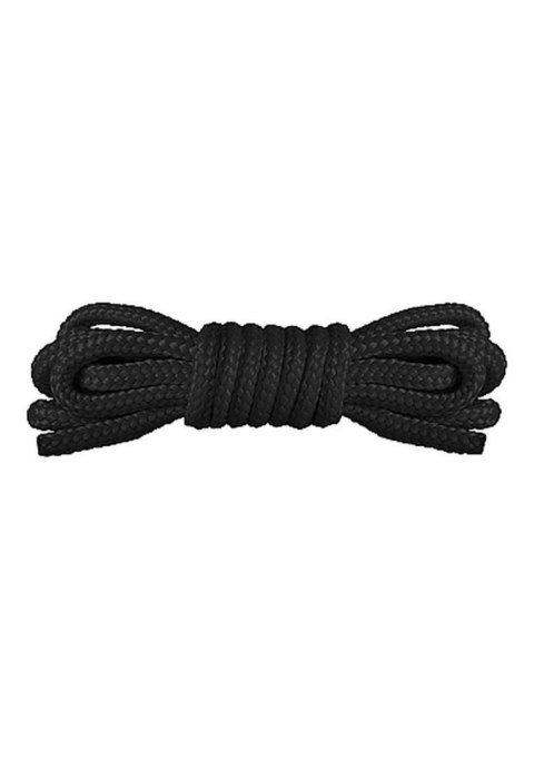 Lina bondage Ouch Japanese Mini czarna 1 5 m nylon