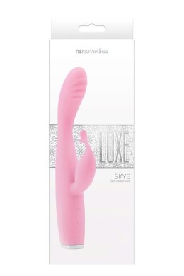 Wibrator króliczek Luxe Skye różowy silikonowy USB