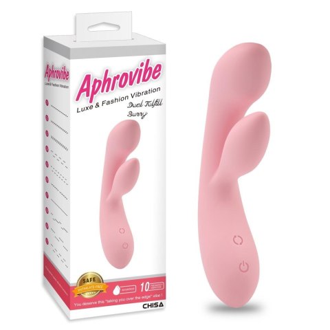Wibrator króliczek Aphrovibe Dual Fulfill Bunny USB 20,5 cm