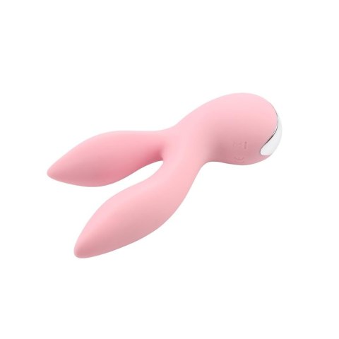 Wibrator króliczek Aphrovibe Oh My Rabbit jasnoróżowy silikonowy 13,5 cm
