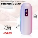 Masturbator waginalny z 8 wibracjami USB B Series Fox