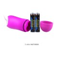 Mini wibrator silikonowy Baile 12 funkcji