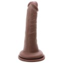 Dildo realistyczne Me You Us karmelowe z przyssawką 6,5 cala