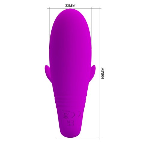 Wibrator Pretty Love Jayleen sterowany aplikacją 12 trybów