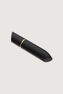 Mini wibrator Adrien Lastic Rocket czarny silikonowy USB 9 cm