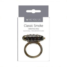 Pierścień erekcyjny wibrujący Me You Us Classic Smoke