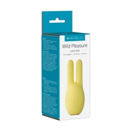 Wibrator króliczek Me You Us Wild Pleasure Ears żółty