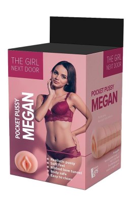 Masturbator realistyczny Megan TPE 10,5 cm