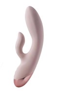 Wibrator duo punktu G Vivre Coco silikonowy różowy USB 23 cm