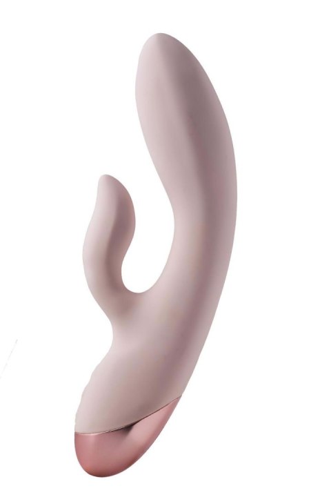 Wibrator duo punktu G Vivre Coco silikonowy różowy USB 23 cm