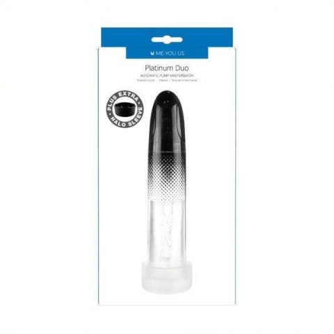 Automatyczny masturbator pompujący Me You Us Platinum Duo USB