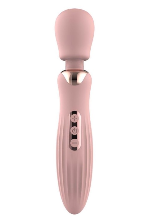Duży wibrator wand Glam silikonowy USB 24 cm