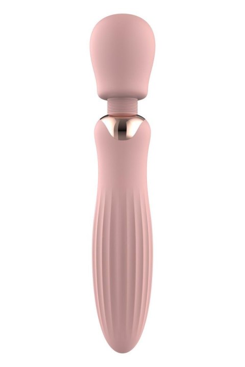 Duży wibrator wand Glam silikonowy USB 24 cm