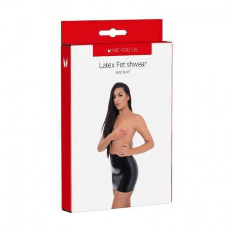 Mini spódniczka lateksowa Me You Us Medium