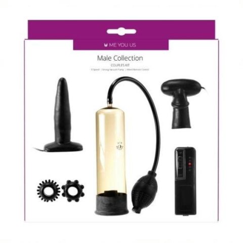 Zestaw dla par Me You Us Male Collection czarny