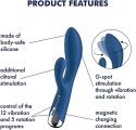 Satisfyer Wirujący Królik 1 Niebieski