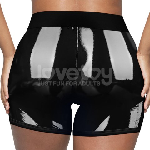 Szorty strap on Lovetoy czarne talia 40 43 cale