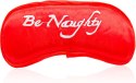 Delikatna maska na oczy Be Noughty Fetish Fever czerwona