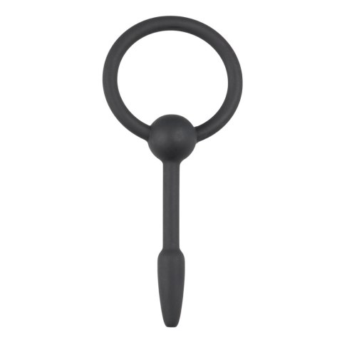 Penis plug silikonowy mały z uchwytem Sinner Gear