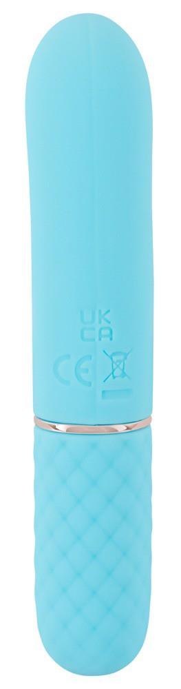 Mini wibrator Cuties niebieski silikonowy USB 11,8 cm